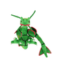Peluche Rayquaza 80cm inspirée du Pokémon légendaire, ami fidèle et puissant.
