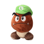 peluche Goomba 15cm inspirée de Super Mario Bros, personnage méchant et hostile du royaume Champignon