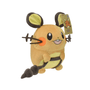 peluche Dedenne 20cm tirée de la série Pokémon, peluche électrique fidèle et puissante