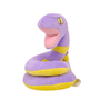 peluche Abo 22cm inspirée du Pokémon Abo spirale endormi avec tête relevée