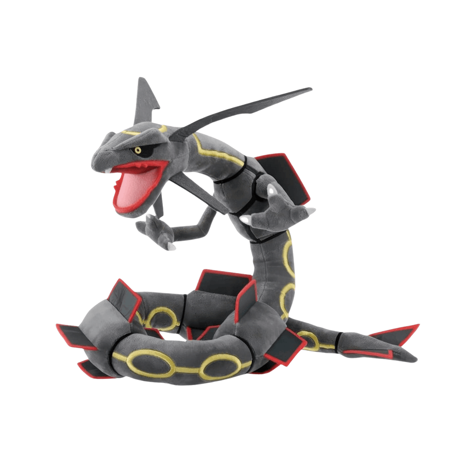Rayquaza Shiny 80cm plush toy from Pokémon anime, powerful and loyal friend