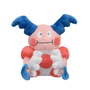 peluche M.Mime 20cm inspirée de la série Pokémon avec gestes de pantomime réalistes
