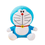 peluche Doraemon 30cm bleu et rouge inspirée de la série animée célèbre
