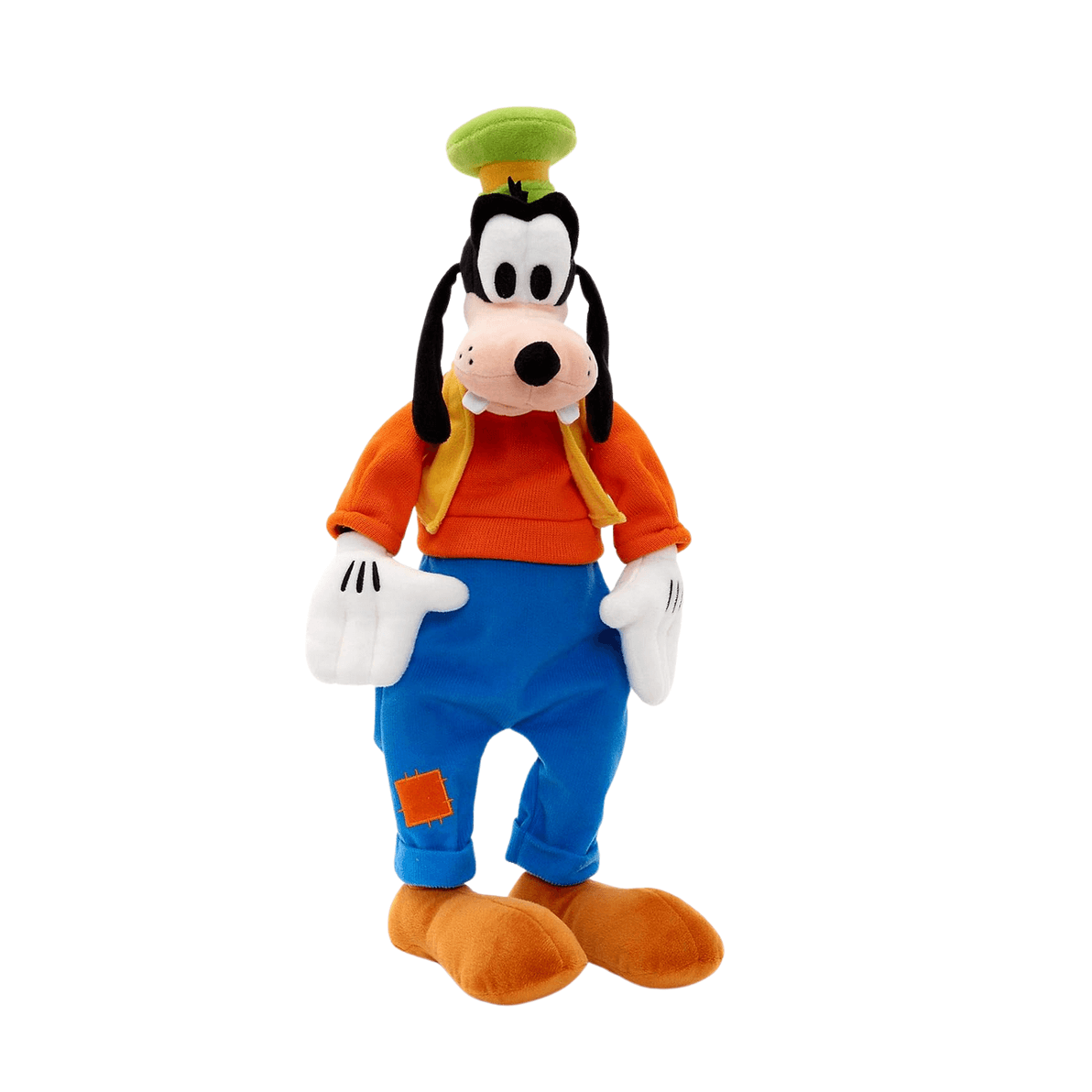 Peluche Dingo Disney Mickey 30 cm, chien anthropomorphe loyal et drôle