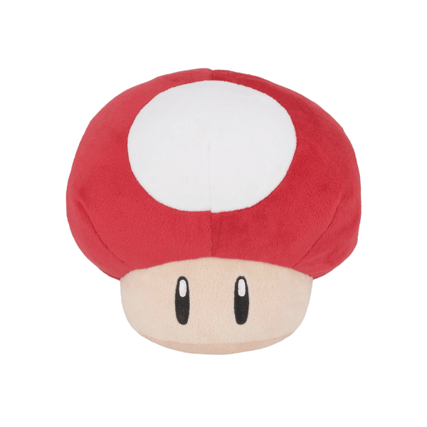 peluche Champignon Mario 22cm peluche super champignon effet bénéfique