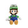 peluche Luigi 20 cm inspirée du jeu vidéo Mario avec design courageux et clairvoyant