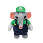 Peluche Luigi 25 cm inspirée de la série Mario, ami courageux du royaume Champignon