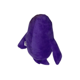 Peluche Fall Guys violet de 18cm, compagnon amusant inspiré par le jeu vidéo populaire.