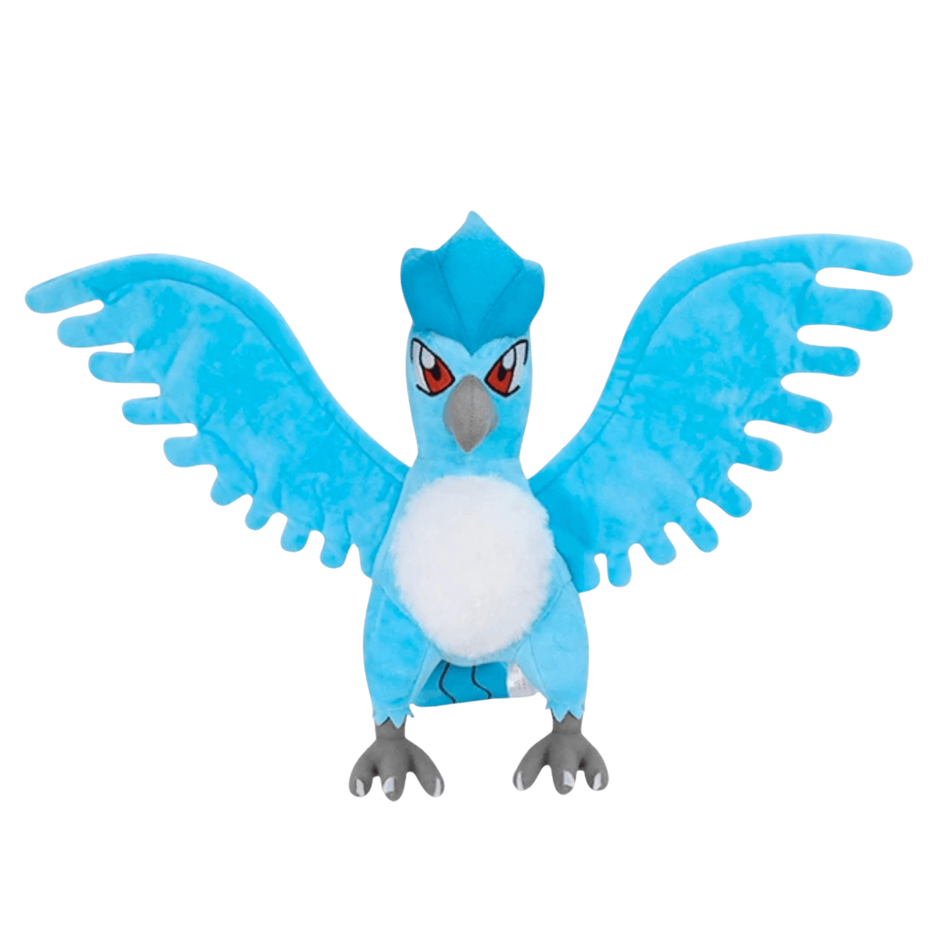 Peluche Artikodin 28cm peluche légendaire glace Pokémon