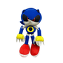 peluche Metal Sonic 30cm tirée de la série Sonic the Hedgehog robot antagoniste rapide et puissant