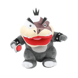 peluche Morton Koopa Jr. de 20cm inspirée de Mario avec peau brune et puissant effet tremblement